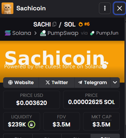 sachi_coin's tweet photo. 🚀 WE’RE TRENDING AGAIN! 🧡🐾

Now more eyes are on us. SachiCoin is currently Top 6 on Dexscreener! 👀🔥

We’re pushing hard to reach Top 1 today and set a NEW ALL TIME HIGH! 📈

This is the moment! 💪 We need your full support. Tag everyone who needs to see this and let’s make history together! @solana 

#SachiCoin #Solana #Dexscreener #SachiArmy #SpreadPawsitivity