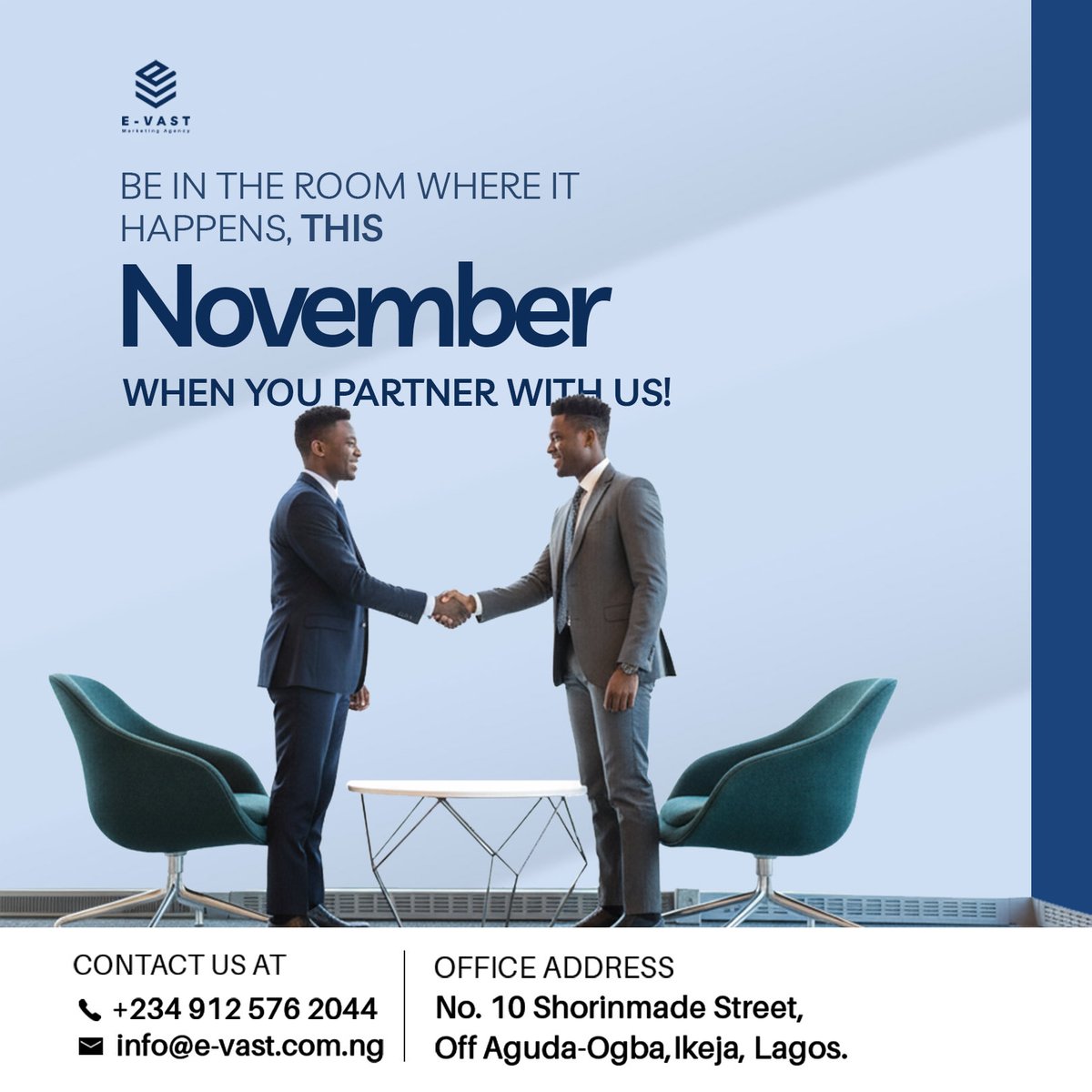 evastenterprise's tweet photo. Be aware when everything you want begins to happen and that’s when you make the right strategy!

Welcome to November!
#november #evastmarktingagency https://t.co/iJquxDC6n3