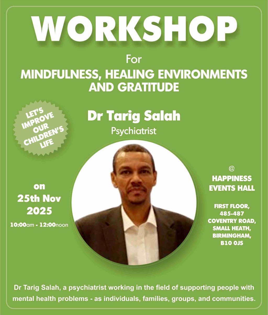 Please come, it is FREE!