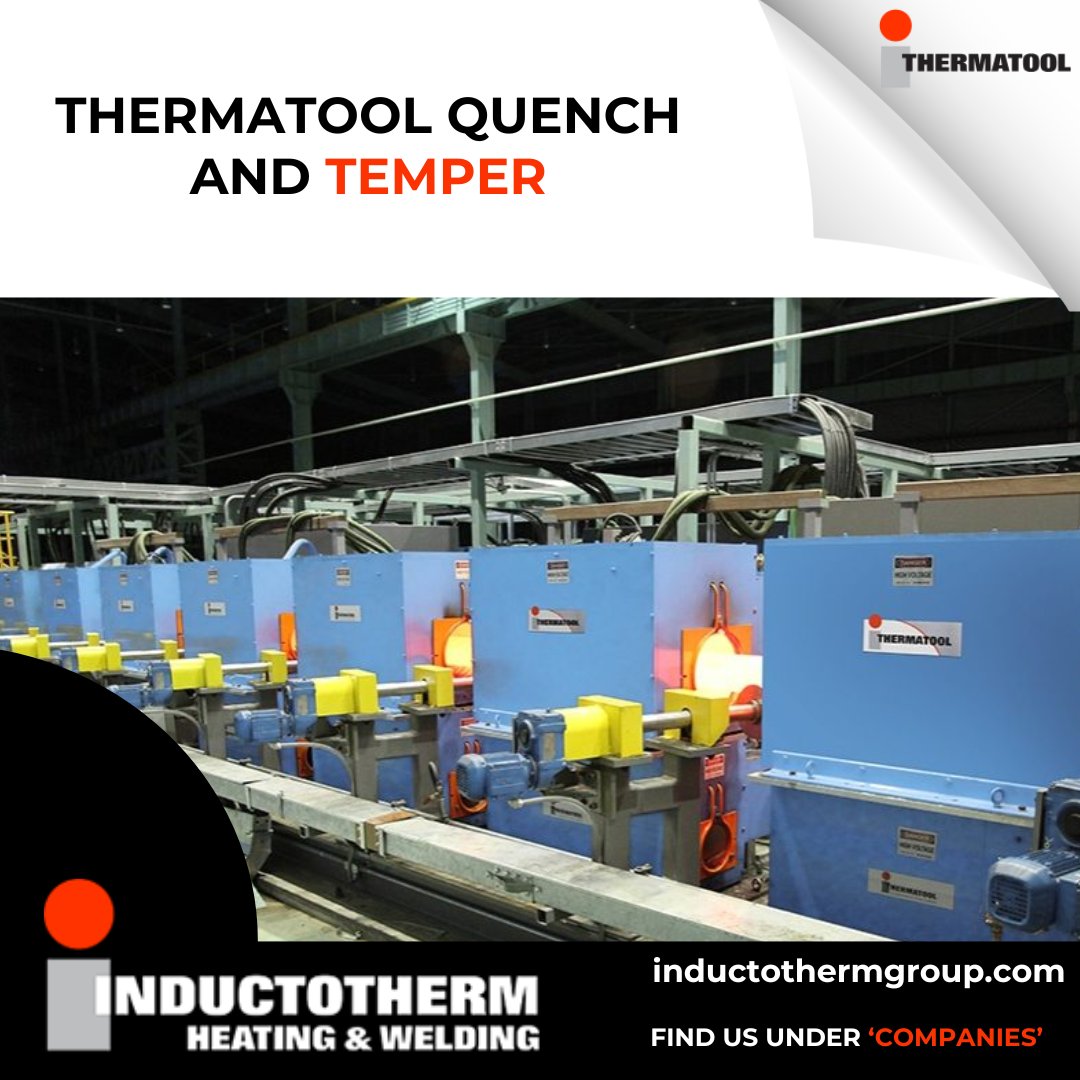 InductothermHW's tweet image. The Thermatool® Quench and Temper lines feature the most widely used and popular solid state induction power supplies available. With over 30,000 units installed worldwide for melting, heating, and heat treatment applications 
Click: inductothermgroup.com/products/quenc… 
#welding #heating