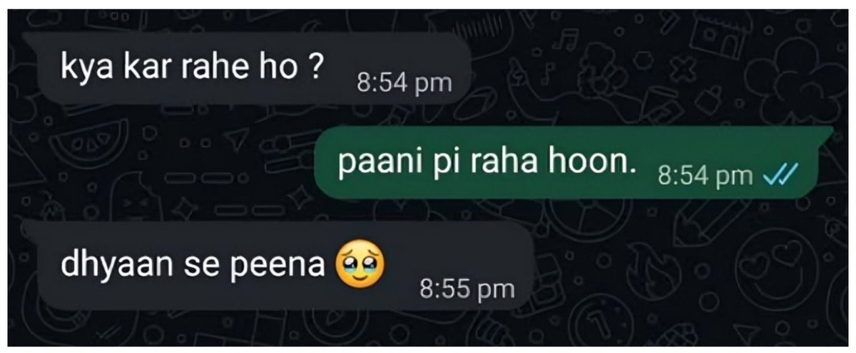 First week of relationship 😂