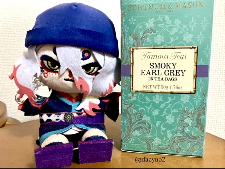 「紅茶をいただきましたよ」