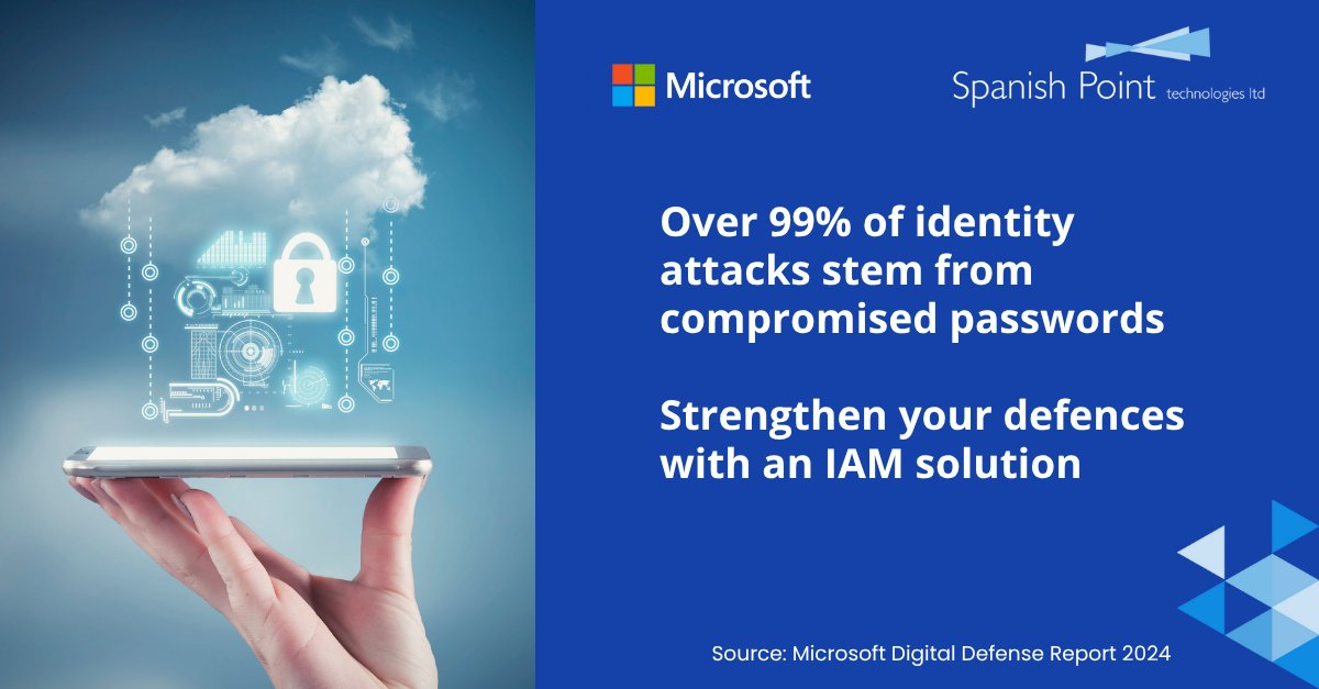 Spanish_Point's tweet image. 🔐 Control access. Protect data. Empower your people.

See how Identity &amp;amp; Access Management (IAM) strengthens security, simplifies access, and keeps your organisation compliant in today’s connected world.

💡 Learn more: spanishpoint.tech/cEBXEBB

#IAM #MicrosoftPartner