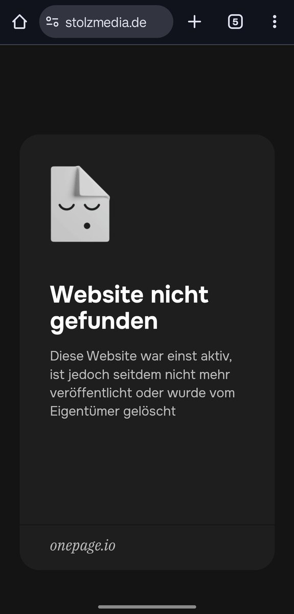 Was ist denn das los, Patrick?l @realwuppi 

freie-rede-jetzt.de im Wartungsmodus 
redaktionsnetzwerkrechts.de im Wartungsmodus 
stolzmedia.de nicht erreichbar 

Muss da plötzlich was geändert werden? Schon vergessen, dass es Internet Archive gibt? 😏

Arsch, Grundeis?