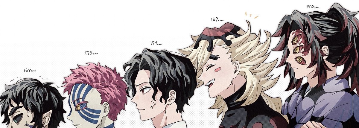 ka3d8's tweet image. 背の順