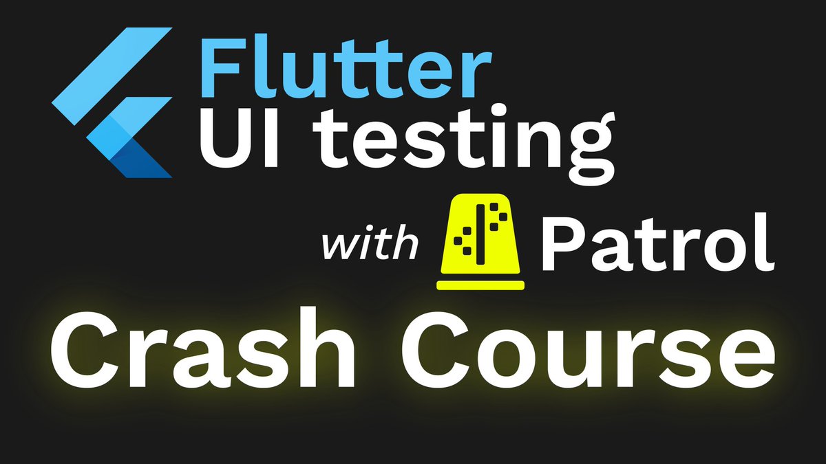 patrol_leancode's tweet image. New to Patrol? Here’s the perfect first test to write. 🚀
A hands-on tutorial (thanks @resocoder!) where you build your first #Patrol test – interacting with Flutter app + native permission dialogs + notifications.

Start here 👉 patrol.leancode.co/write-your-fir…

#FlutterDev…
