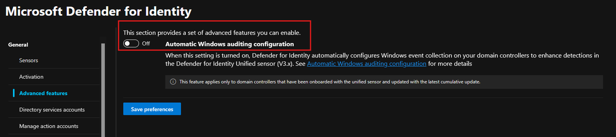 EduardsGrebezs's tweet image. New Feature in Microsoft Defender for Identity Unified Sensors (V3.x)

linkedin.com/posts/eduards-…

#DefenderXDR #DefenderForIdentity #IdentityProtection #SecurityOperations #MicrosoftSecurity