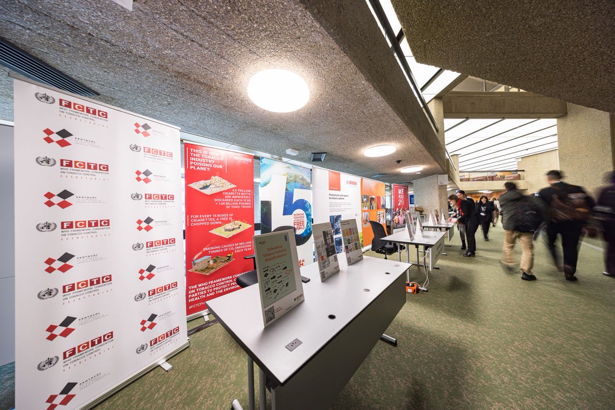 FCTCofficial's tweet image. #FCTCCOP11 — Day 2

Committees A and B are in session today, alongside a full programme of side events and discussions.

Stay up to date with the latest news, photos, and announcements here:
🔗 fctc.who.int/convention/con…