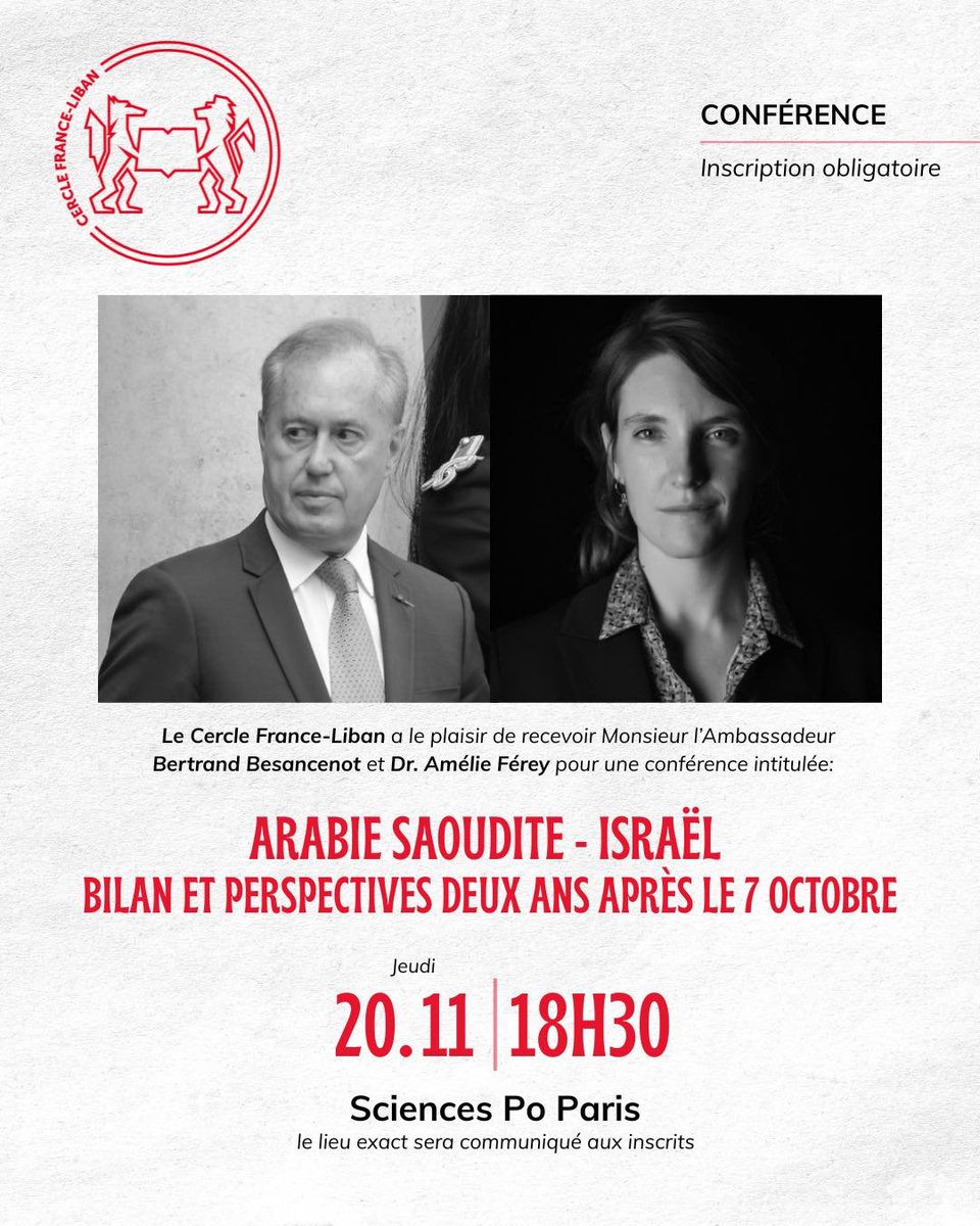 Cercle France-Liban tweet media