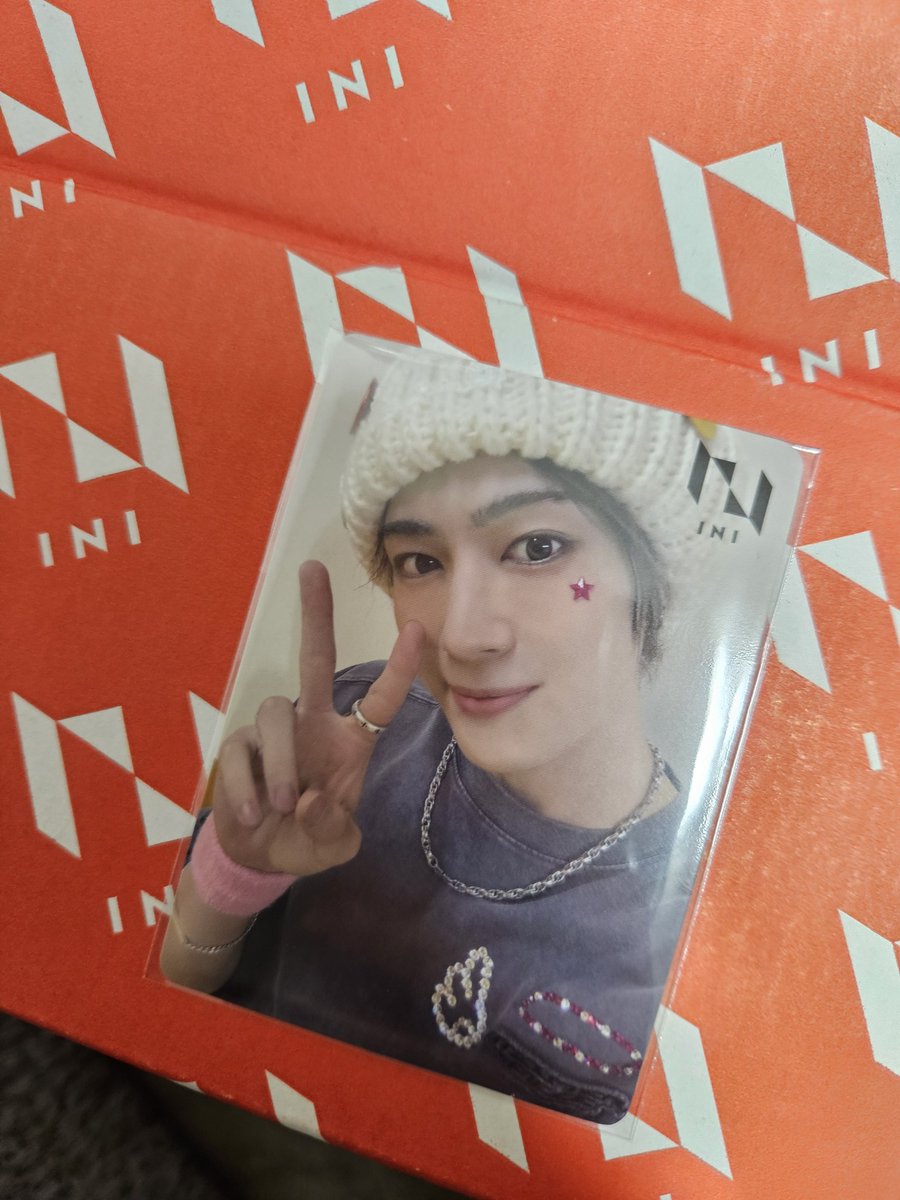 INI MASTERPIECE 記念トレカ ユニバ トレカ セルカ 西洸人 INI THE