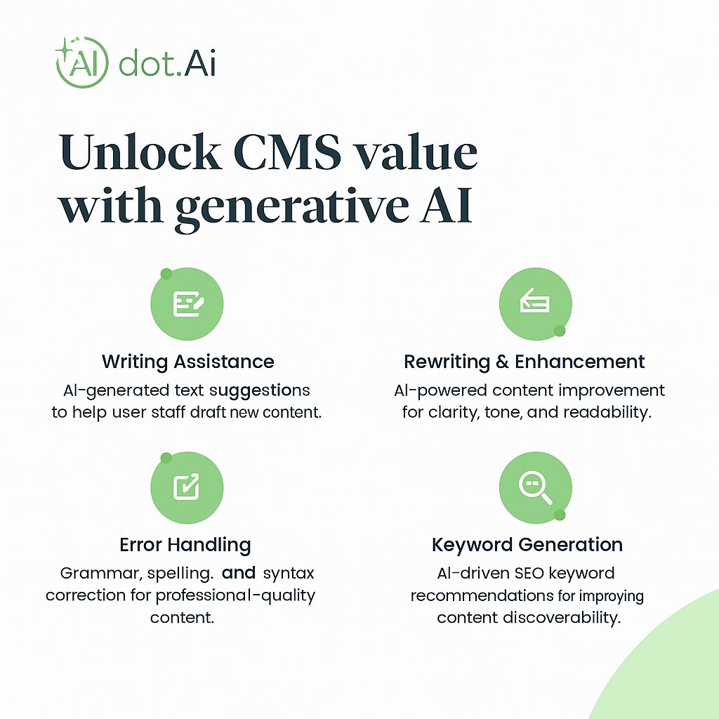 dot_jo's tweet image. Create faster. Publish smarter.
dot. Ai brings generative AI into your CMS so you can write, refine, and optimize content effortlessly.
Stay ahead with AI-enhanced content creation: ai.dot.jo
.
.
#dotAi #ContentCreation #AItools