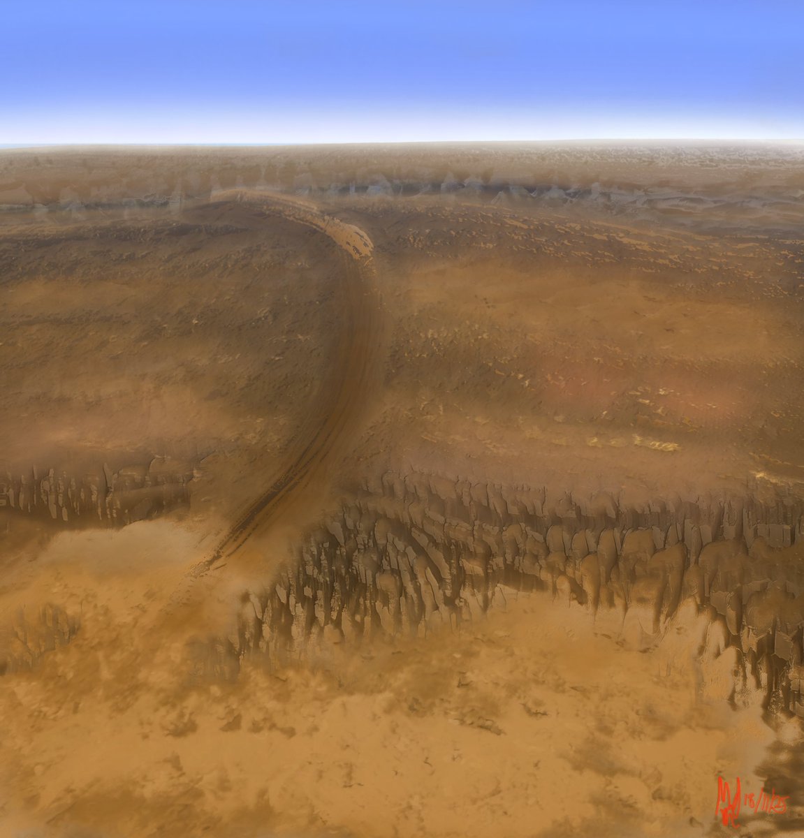 MattDD5's tweet image. Dry hill #ibisPaintX #digitalarts