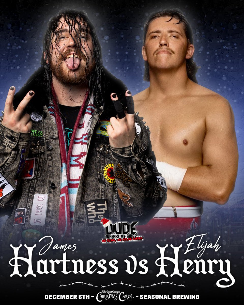 🚨 𝐇𝐀𝐑𝐓𝐍𝐄𝐒𝐒 𝐕𝐒 𝐇𝐄𝐍𝐑𝐘 🚨

In case you missed it, earlier today Elijah confirmed this will 𝗡𝗢𝗧 be a Deathmatch.

With the animosity brewing between the two, this is about to get really violent!

🔽 𝗚𝗥𝗔𝗕 𝗧𝗜𝗖𝗞𝗘𝗧𝗦 𝗛𝗘𝗥𝗘 🔽
dwmr-carol.eventbrite.com