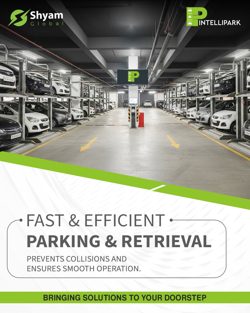 intelliparkoff's tweet image. Parking space issues end here.
With seamless retrieval and advanced safety, your car is always in good hands.
Intellipark innovation that takes the worry out of parking.
📞 +91 8007720772
🌐 intellipark.in
[Bringing Solutions To Your Doorstep, SGTPL]

#Intellipark #Sgtpl
