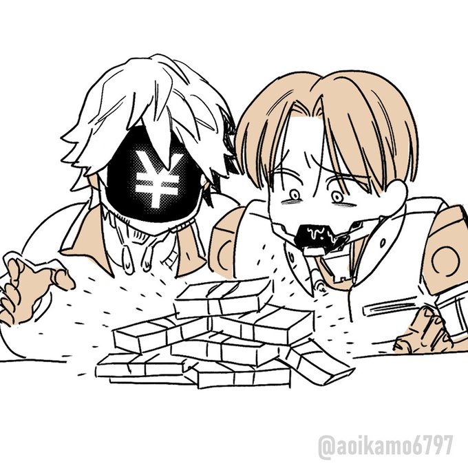 暑いの苦手な佐橋を励ましてくれる棗 」|楢島さち☺︎原画展4/21〜30の