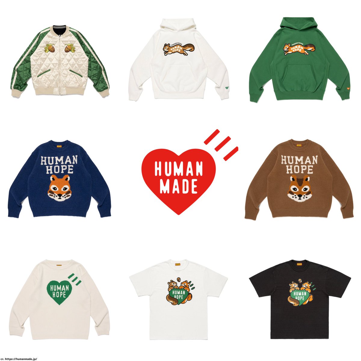 BTS J-HOPEとHUMAN MADEのコラボ限定コレクション『HUMAN HOPE』発売