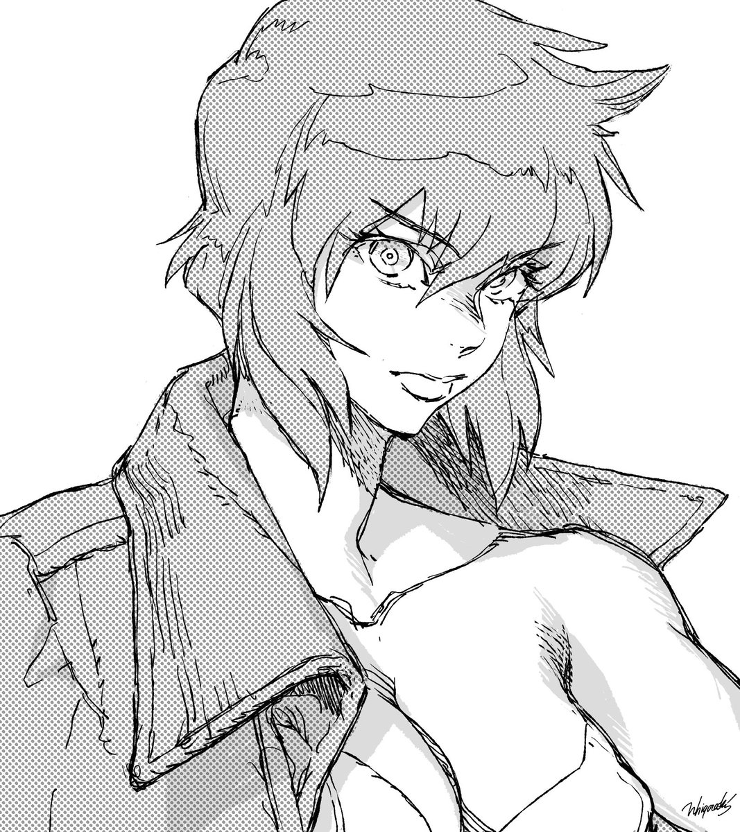 nkb_hgrs39's tweet image. 劇場版アニメ公開30周年おめでとうございます。ということで、以前アップした少佐を再掲。もうそんなに経つのかー。
#攻殻機動隊 #ghostintheshell