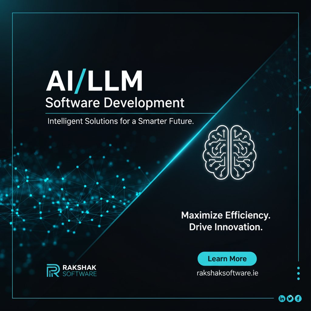 rakshaksoftware's tweet image. Step into the future of innovation with AI/LLM Software Development!🚀At Rakshak Software, we&apos;re building intelligent solutions that maximize efficiency and drive groundbreaking advancements for your business.

#AISoftware #LLMDevelopment #RakshakSoftware #ArtificialIntelligence