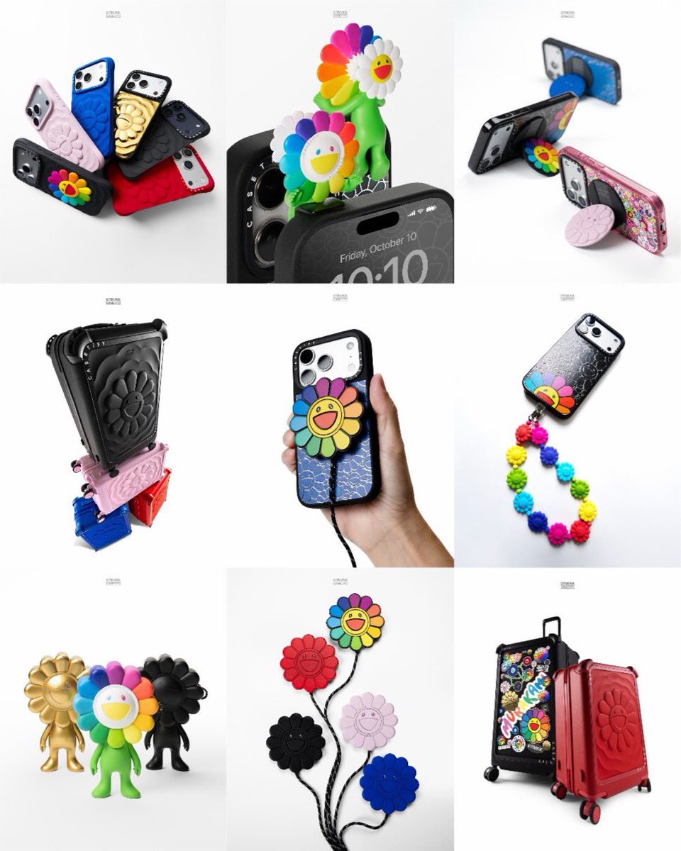 村上隆 x CASETiFY コラボコレクション第3弾のスペシャルプロダクトが