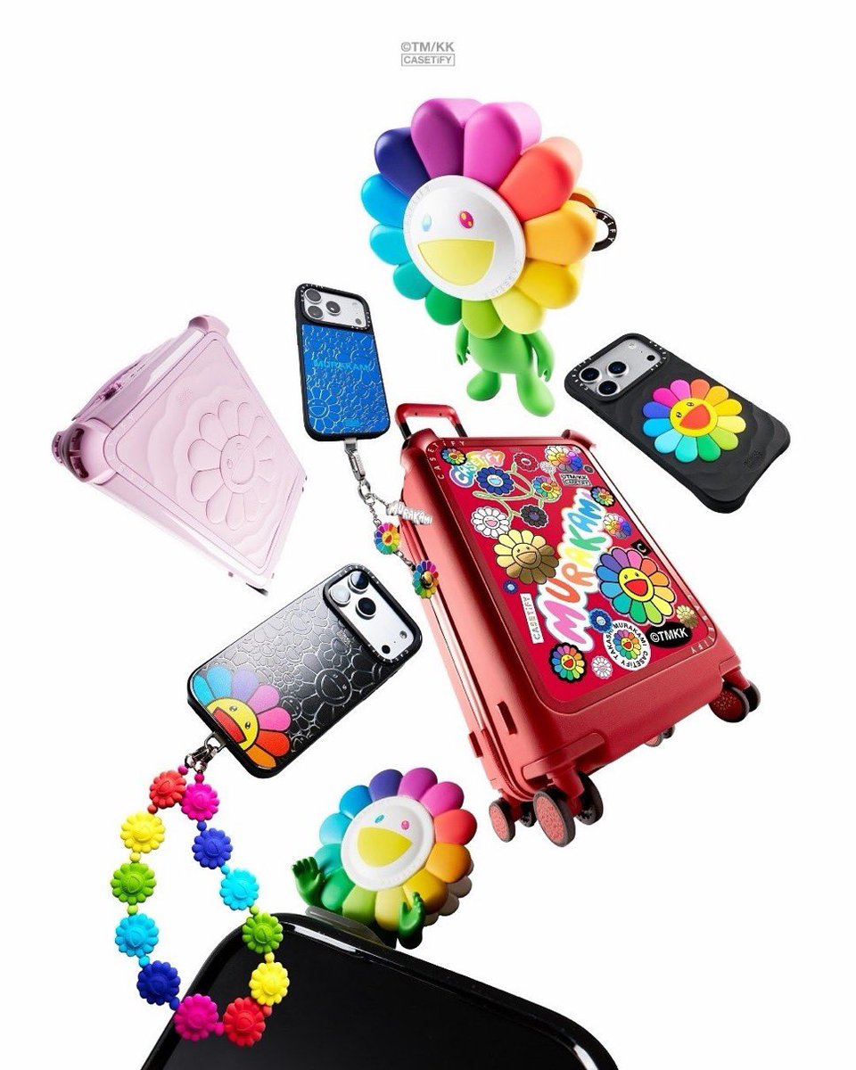 CASETiFY 村上隆 コラボ ポーチ 村上隆の