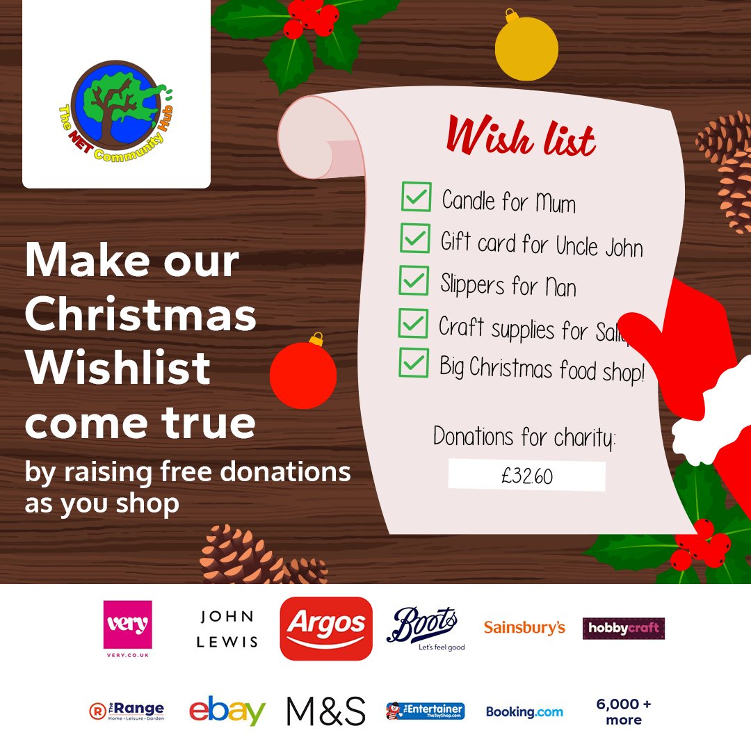 NetCommunityHub's tweet image. giveasyoulive.com/join/nethub?ut…