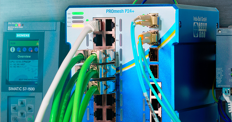 witoautomation's tweet photo. PROmesh P24+ - Switch für OT-Netzwerktechnologie

Industrial Ethernet Switch macht Netzwerkzustand transparent

https://t.co/yZbMJzmojQ

Gigabit Ethernet gewinnt im Maschinenbau zunehmend an Bedeutung und wird in Zukunft immer wichtiger werden. https://t.co/JazxNYNzYK