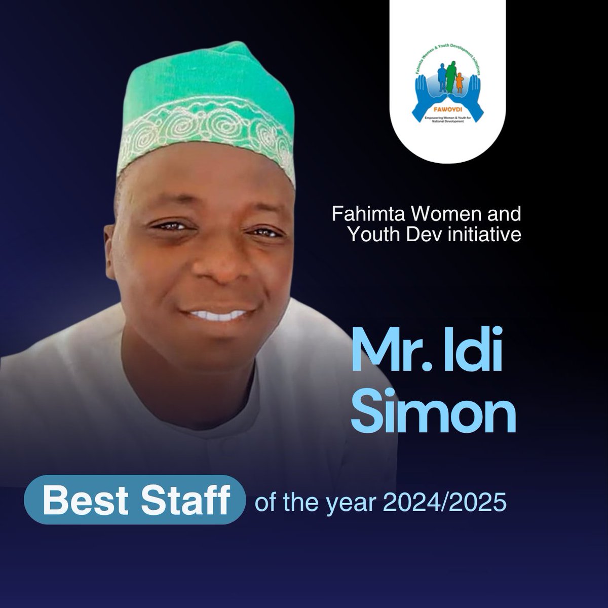 Congratulations! We are incredibly proud of your recent career achievement. Your dedication, passion, and hard work continue to inspire us all at FAWOYDI.  #FAWOYDI #ActionAidNigeria #BauchiState