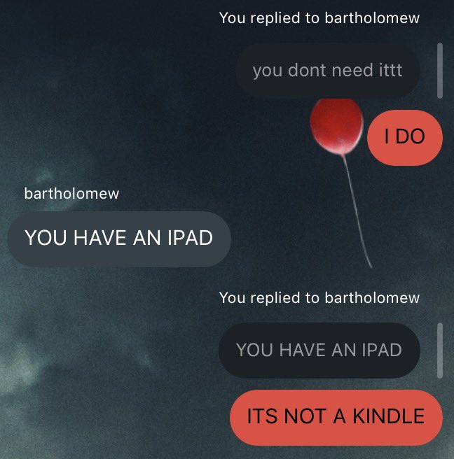 evenstellar's tweet image. seek friend’s advice then ignore said advice (officially a kindle girlie!) 🥹