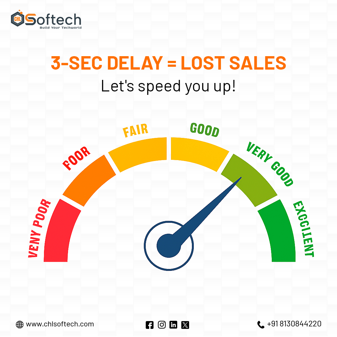 chl_softech's tweet image. Slow websites kill conversions.
We optimize your speed with better code, smarter hosting &amp;amp; performance tuning.
Every second counts — make yours work for you. ⚡🚀
#WebsitePerformance #PageSpeed #WebOptimization #FasterWebsites #ConversionBoost #TechSolutions #DigitalGrowth