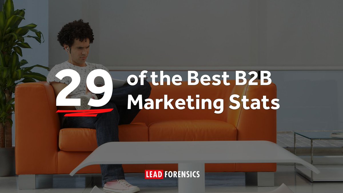 Don't wait! Get the latest B2B marketing statistics for 2025 right now.🤩

29 stats covering content, social media and ROI. 📊

Essential reading for your 2025 plan 👉hubs.ly/Q03SYJwQ0

#MarketingTrends #B2B #Data #B2Bsales #leadforensics #B2BMarketing