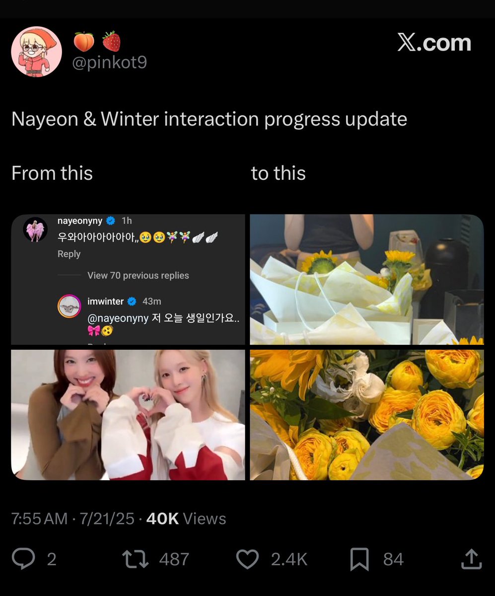˚✩delia˳✧🍋 #1 winjoy stan! tweet media