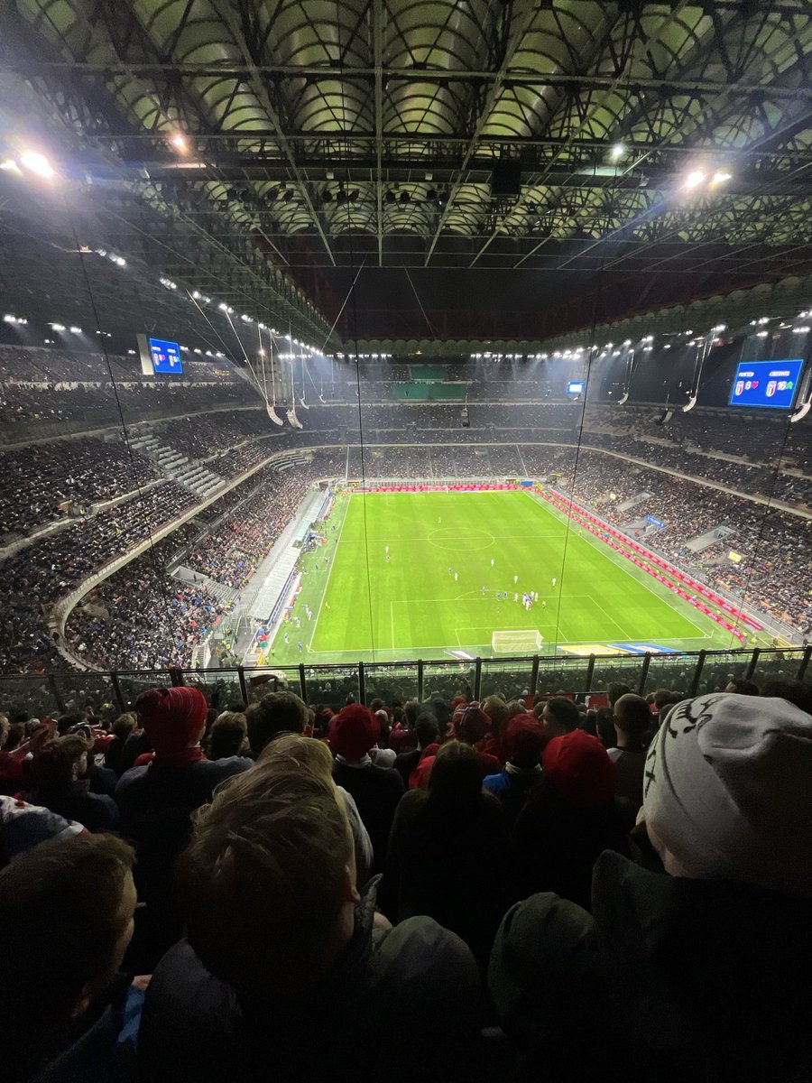 på høyde med da vi slo san marino 4-1 på ullevaal i 2016