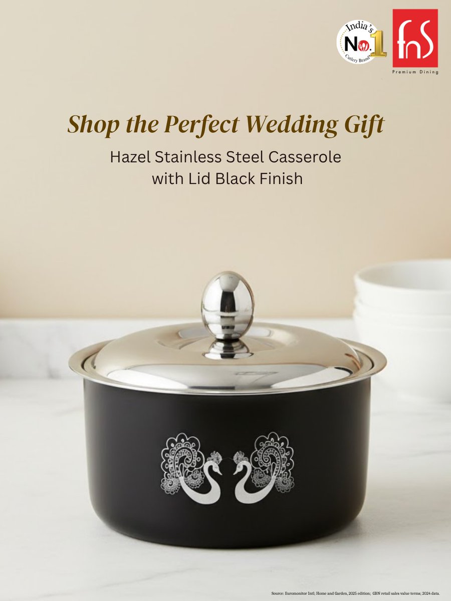 fnsdining's tweet image. Bring home-cooked comfort to the table with this FNS casserole.🥘

#fns #stainlessteel #durablesteel #casserole #pastel #bpafree #foodgradesafe #tableware #dinnerware #easytoclean

(stainless steel, casserole, tableware, for kitchen, kitchen essentials, durable steel)