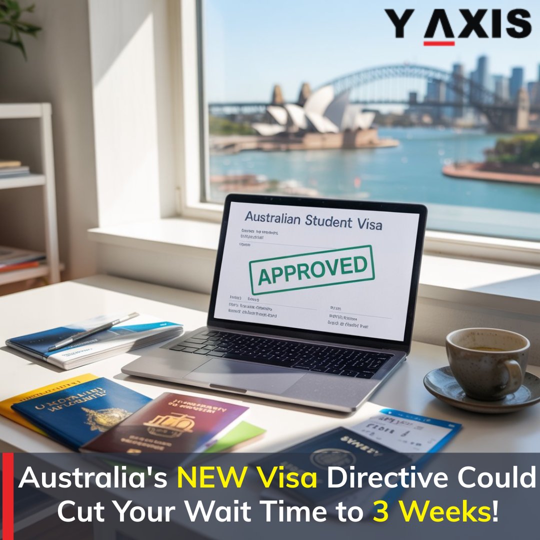 yaxisstudy's tweet image. Breaking: Australia&apos;s NEW Visa Directive Could Cut Your Wait Time to 3 Weeks! 
Game-changer alert! 🔥 Australia&apos;s NEW MD111 directive is FAST-TRACKING student visas with priority processing for 80% of applications!

👉 y-axis.com/news/australia…
⁠
👉 DM us &quot;Australia&quot; to know!