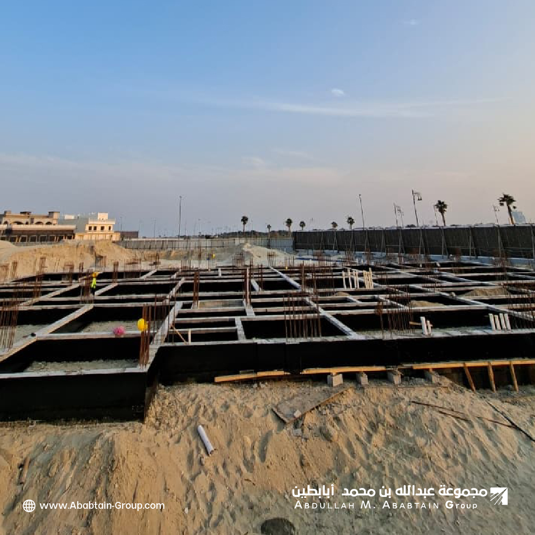 🏗️ تحديث ميداني – مشروع سكني خاص
🔹 دخول المشروع مرحلة عزل القواعد
👷‍♂️ تنفيذ: مجموعة أبابطين