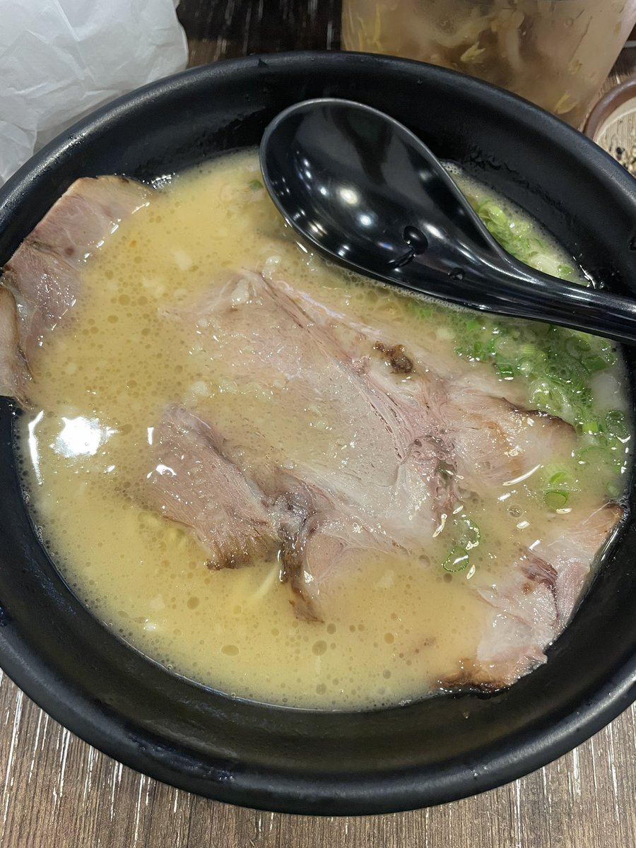 wormbender's tweet image. i failed my driver's test within 2 minutes of starting. tonkotsu ramen