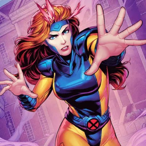 reggmons's tweet image. She’s definitely Firestar or Jean Grey.