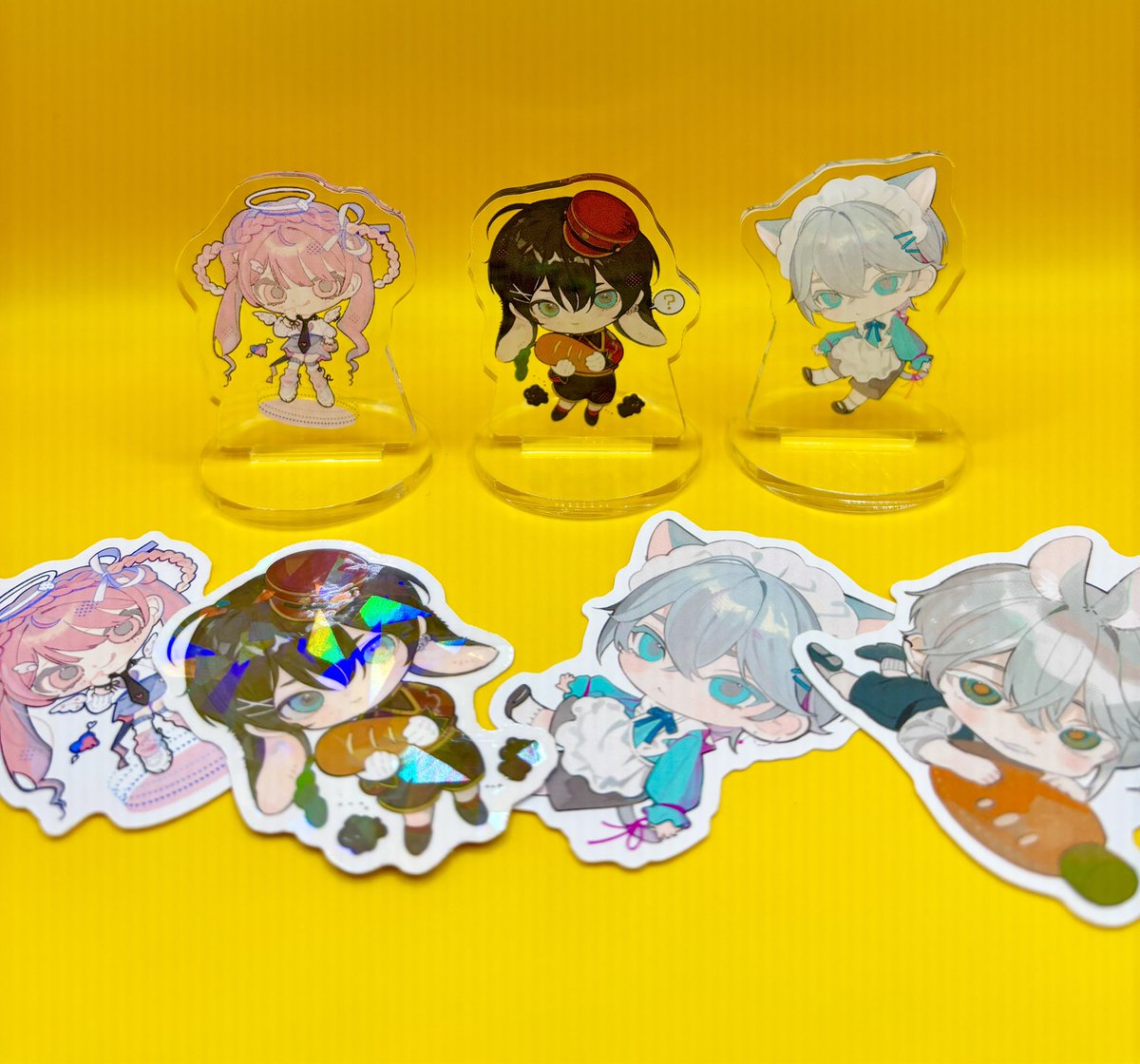 女性情報誌 KITTYGOODSCOLLECTION] Vol. 13.14.15.16 COMITIA154 今回作ったグッズ達だよｰ!!!ｹﾞｷｶﾜ