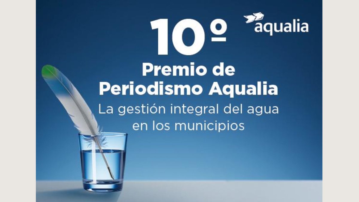 🏆<a href="/aqualia/">aqualia</a> convoca la décima edición de sus Premios de Periodismo.

Hasta el 30 de noviembre 🗓️

Más información ➡️periodistasdearagon.org/2025/11/18/aqu…