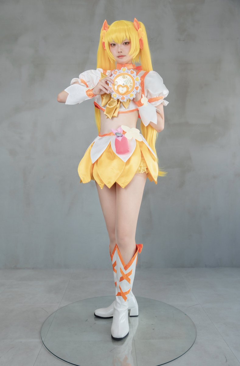 cos/ハートキャッチプリキュア!
　　　　　　　キュアサンシャイン🌻

陽の光浴びる一輪の花！
⠀