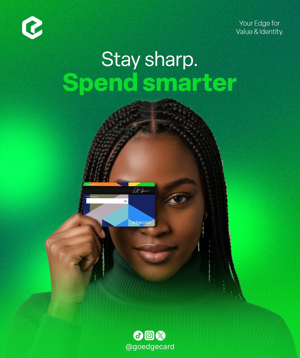 edgecard_'s tweet image. Stop guessing and start optimizing. The purpose of Edgecard is simple: to help you stay sharp and spend smarter.

#edgecard 
#youredgecardyouridentity