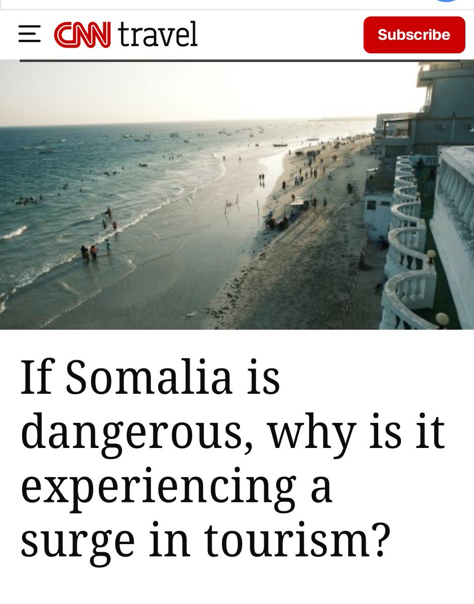 RizzyHJ's tweet image. So CNN writes an article titled if ‘Somalia’ is dangerous why does it experience so much tourism lo and behold it’s talking about SL &amp;amp; not the smelly failed state

We need to change our name and get recognised tired of these Somalians that hate us but claim our success as theirs