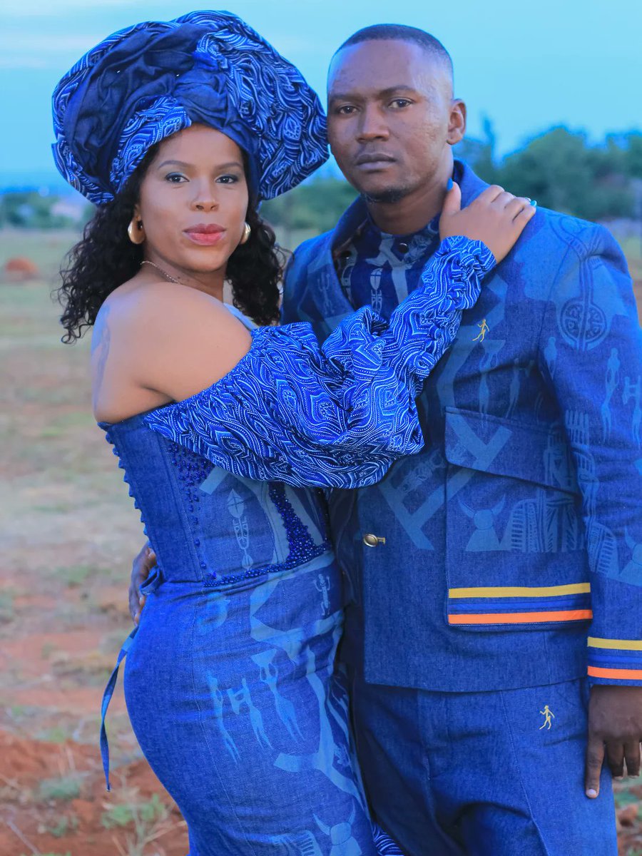 safashionweek's tweet photo. Congratulations to Mr &amp; Mrs @Afrikanswiss ❤️

#Afrikanswiss #MuNtuJeanes #SAFW #DenimCulture #SAFashion https://t.co/mRDR1WtwM4