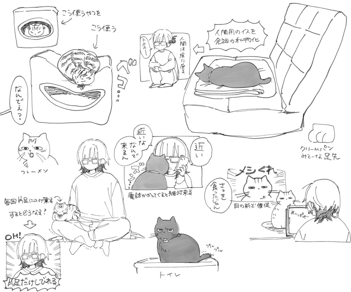 delete_gerudo's tweet image. ねこ日記