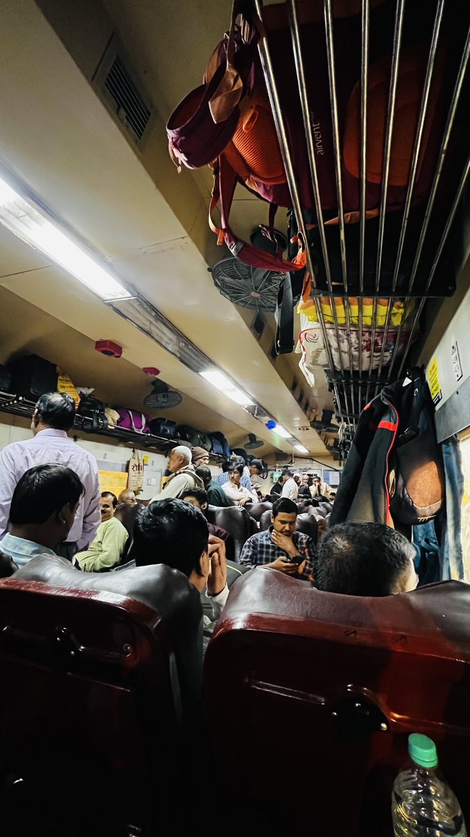 JavedRumi's tweet photo. @RailwaySeva @drmdnr Dear @RailwaySeva  i don’t feel safe if share my number or pnr number as the crowd is not decent and i might get threat from the people. for the reference i can share the picture. https://t.co/SD0BFHrKKO