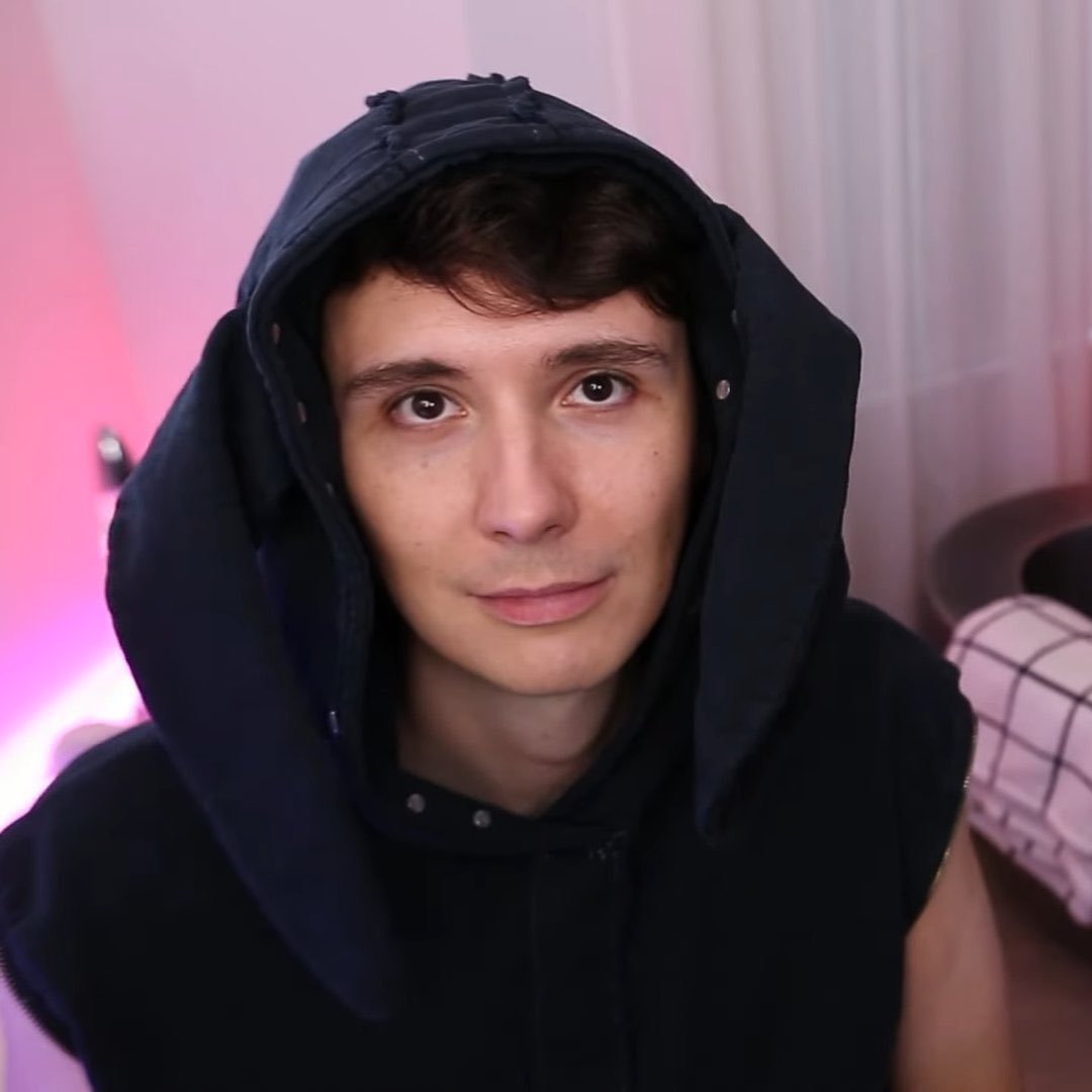 theywerebfshere's tweet image. there is something so special to me about dan in hoodies with ears i want to put him in my pocket forever
