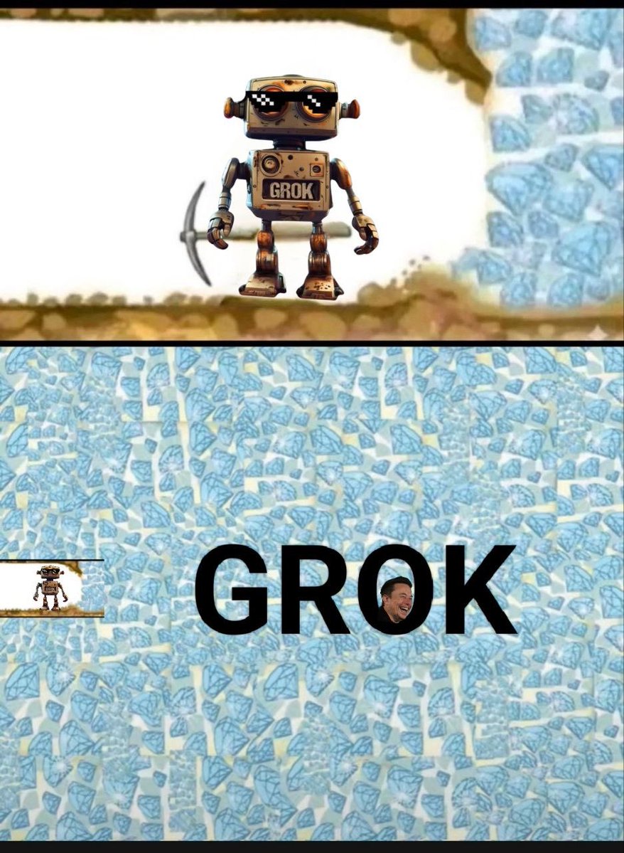 TheCoinUniverse's tweet image. Grok will be the one on top once and for all