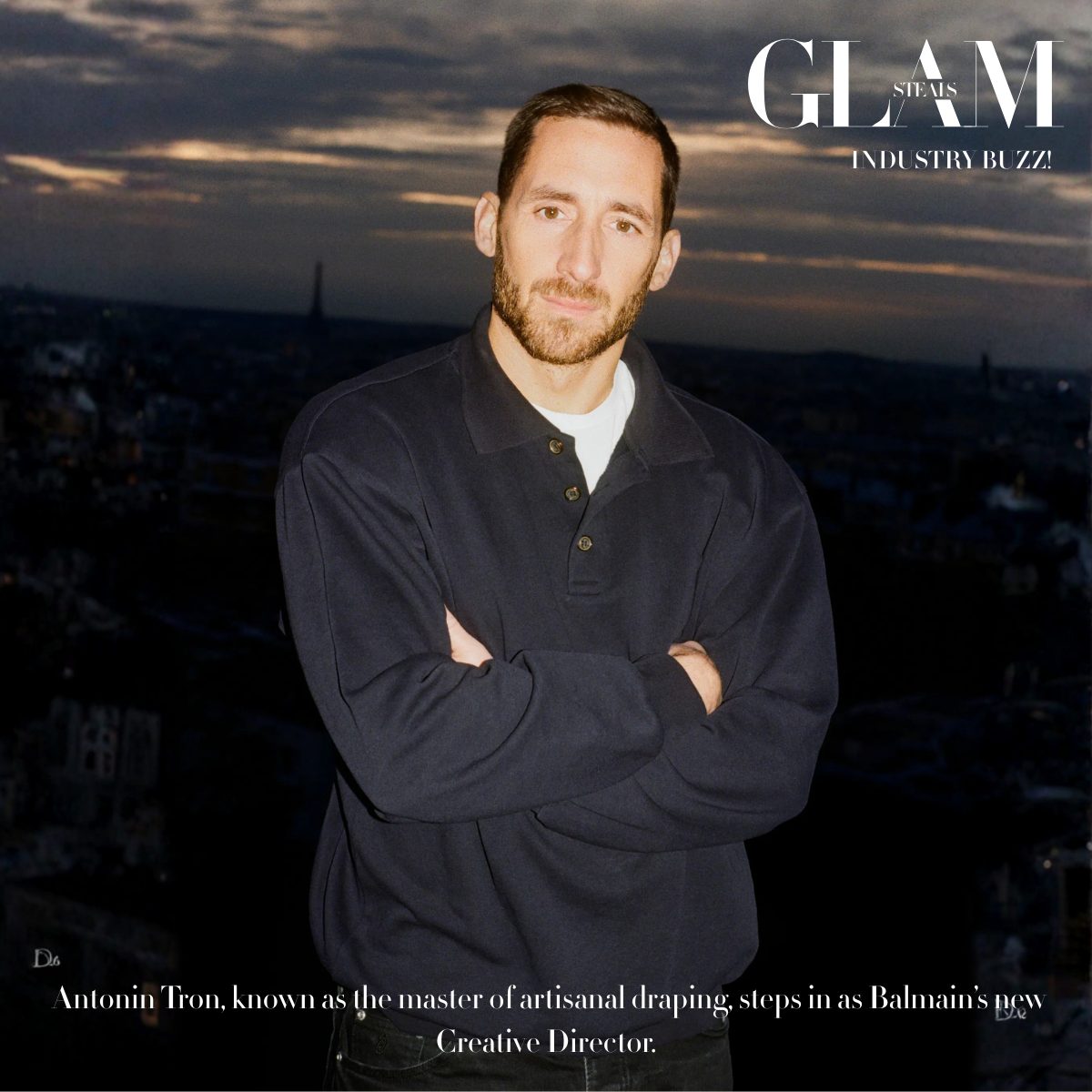 glamsteals_com's tweet photo. Antonin Tron — the designer behind the Parisian label Atlein and widely regarded as a master of artisanal draping — has officially stepped into the role of Creative Director at Balmain. https://t.co/NNo6po2DaD