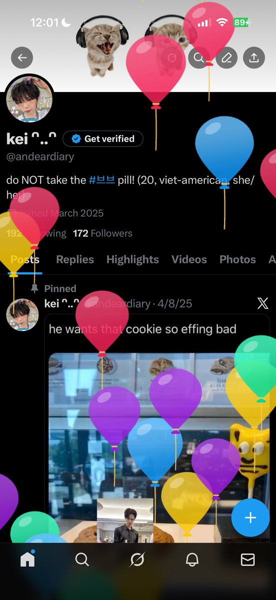 I GOT THE BALLOONS