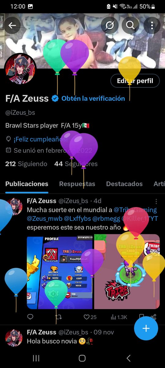 Globitos!!! 🥳🥳
Ya porfin puedo competir legalmente 16y